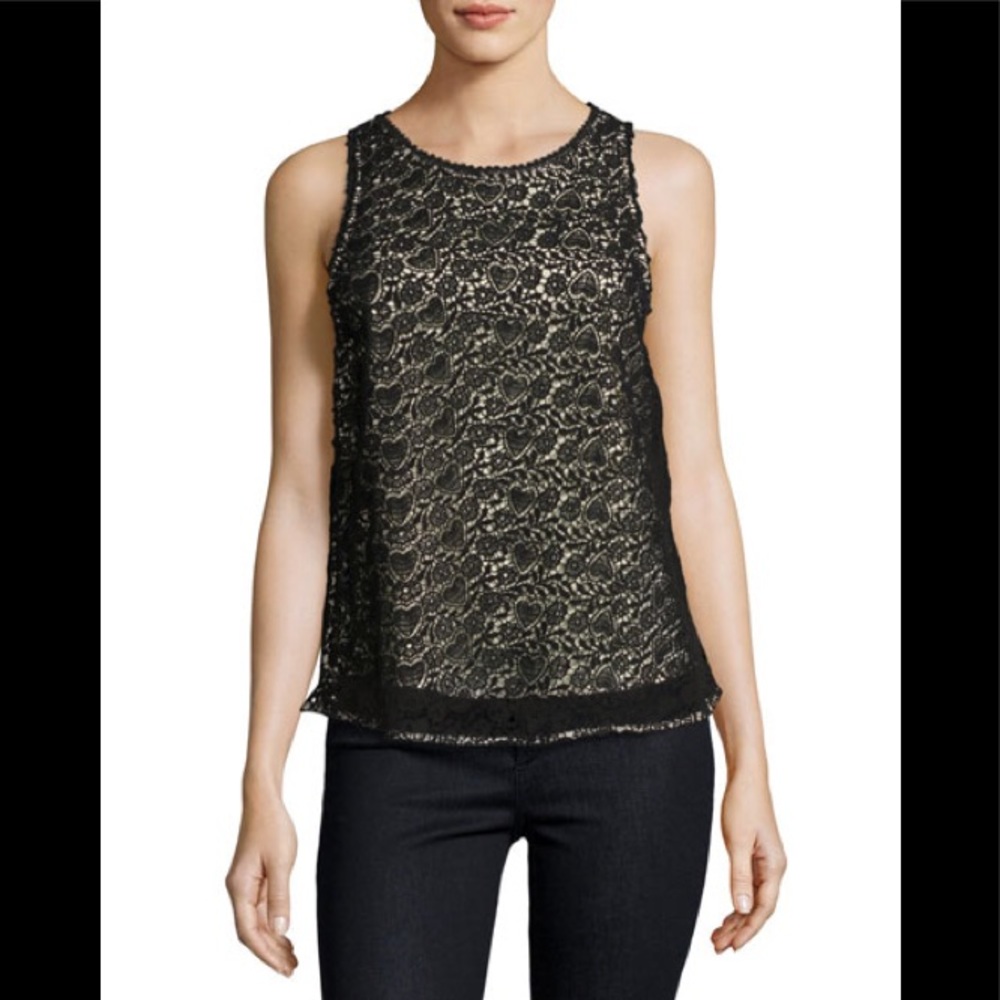 Joie heart lace top new with tags.